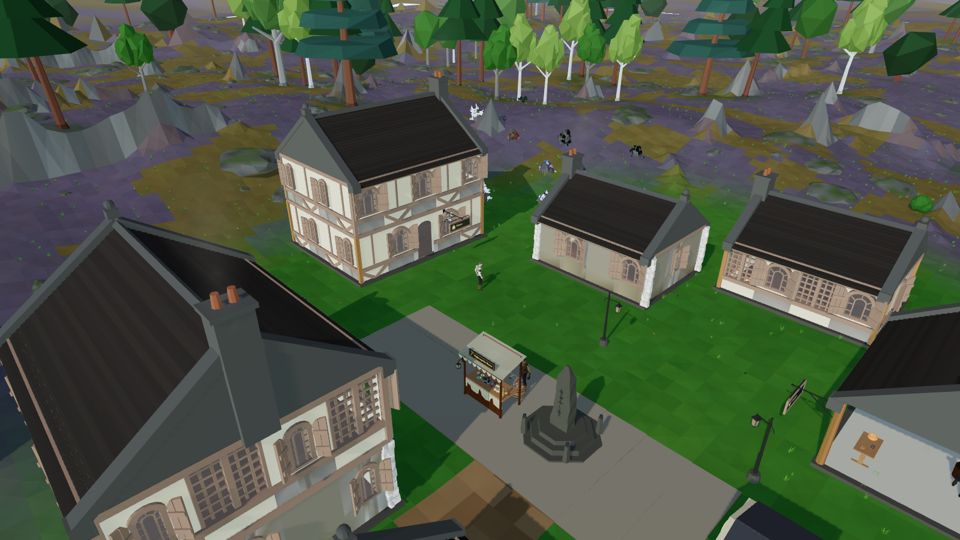 Highcrag, the mining town on the moor